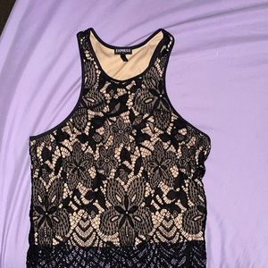 Express lace top